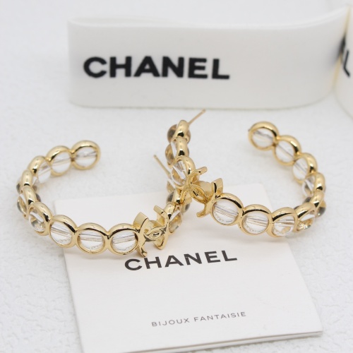 Replica Chanel Earrings For Women #1205592 $56.00 USD for Wholesale