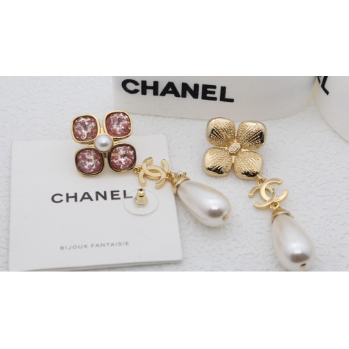 Replica Chanel Earrings For Women #1205594 $64.00 USD for Wholesale