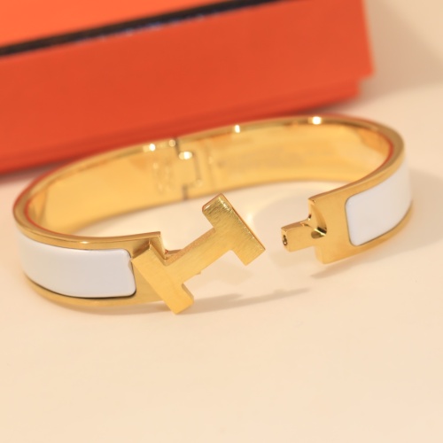 Replica Hermes Bracelets In Gold #1205599 $64.00 USD for Wholesale