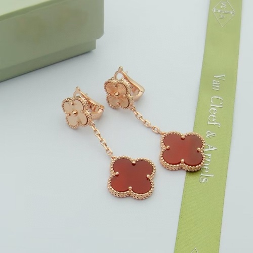 Van Cleef &amp; Arpels Earrings For Women #1205602 $34.00 USD, Wholesale Replica Van Cleef &amp; Arpels Earrings