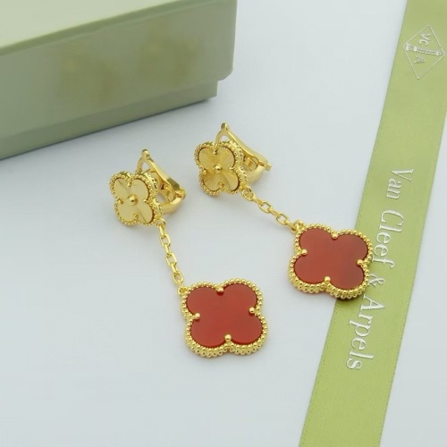 Van Cleef &amp; Arpels Earrings For Women #1205603 $34.00 USD, Wholesale Replica Van Cleef &amp; Arpels Earrings