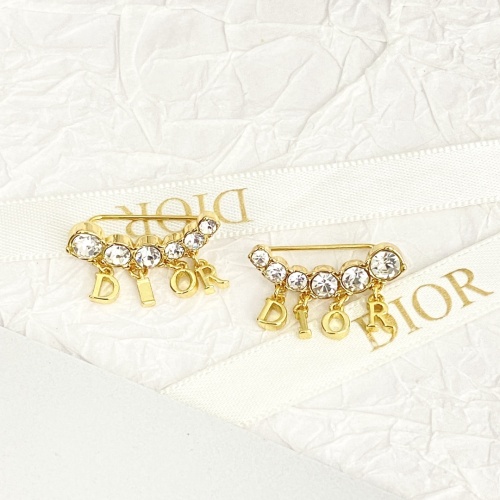 Replica Christian Dior Earrings For Women #1205628 $32.00 USD for Wholesale