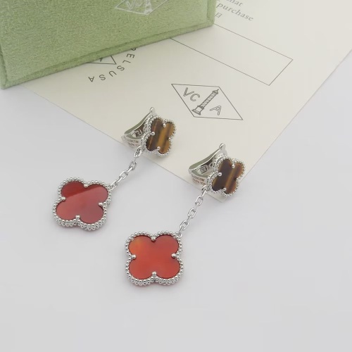 Van Cleef &amp; Arpels Earrings For Women #1205632 $34.00 USD, Wholesale Replica Van Cleef &amp; Arpels Earrings