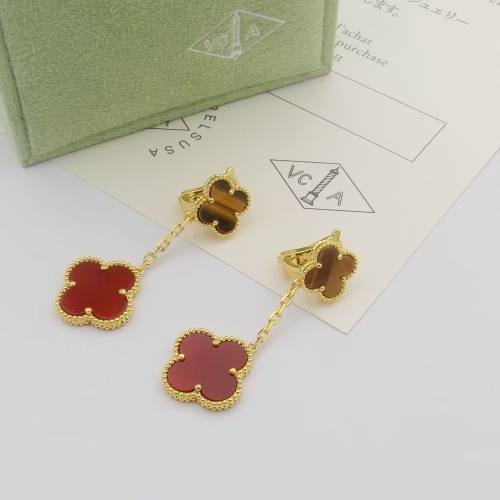 Van Cleef &amp; Arpels Earrings For Women #1205634 $34.00 USD, Wholesale Replica Van Cleef &amp; Arpels Earrings