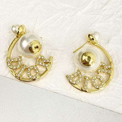 Replica Christian Dior Earrings For Women #1205656 $32.00 USD for Wholesale