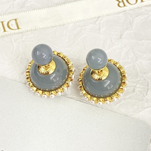 Replica Christian Dior Earrings For Women #1205658 $38.00 USD for Wholesale