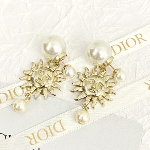 Replica Christian Dior Earrings For Women #1205665 $32.00 USD for Wholesale