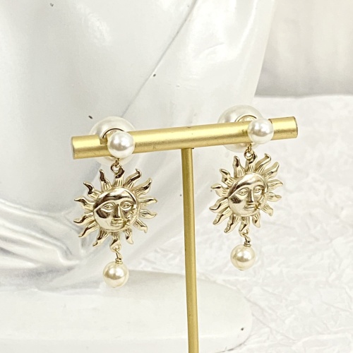 Replica Christian Dior Earrings For Women #1205665 $32.00 USD for Wholesale