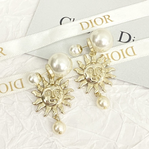 Replica Christian Dior Earrings For Women #1205665 $32.00 USD for Wholesale