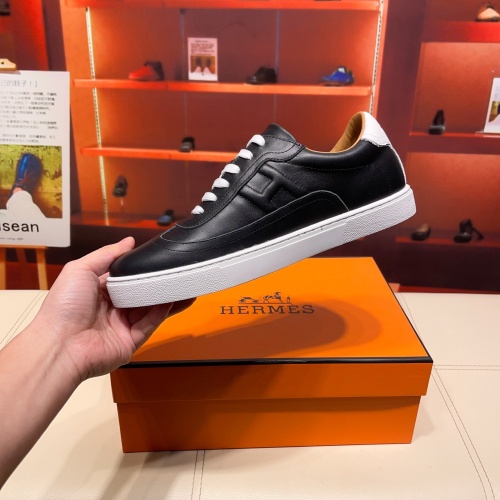 Replica Hermes Casual Shoes For Men #1205679 $76.00 USD for Wholesale