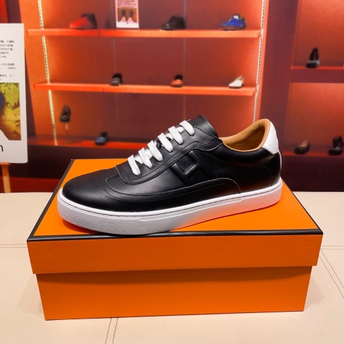 Replica Hermes Casual Shoes For Men #1205679 $76.00 USD for Wholesale