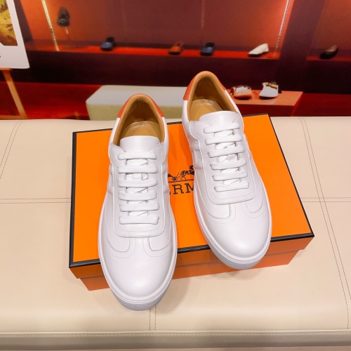 Replica Hermes Casual Shoes For Men #1205680 $76.00 USD for Wholesale