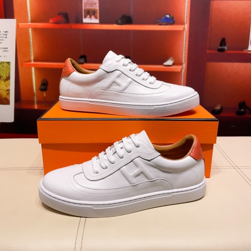 Replica Hermes Casual Shoes For Men #1205680 $76.00 USD for Wholesale