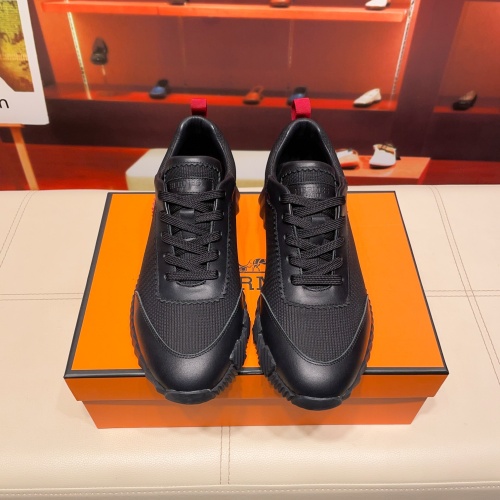 Replica Hermes Casual Shoes For Men #1205693 $80.00 USD for Wholesale