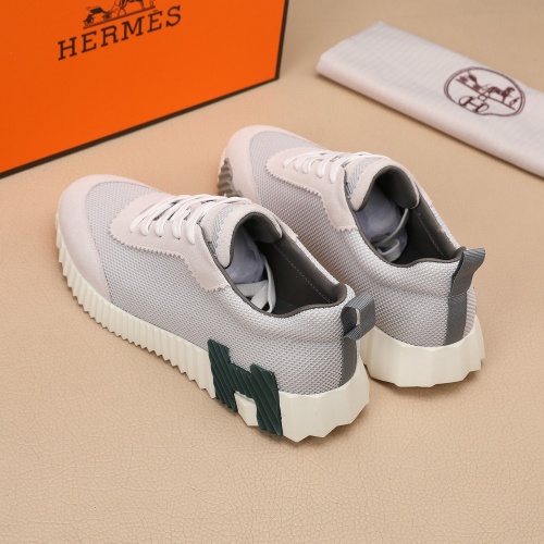 Replica Hermes Casual Shoes For Men #1205699 $80.00 USD for Wholesale