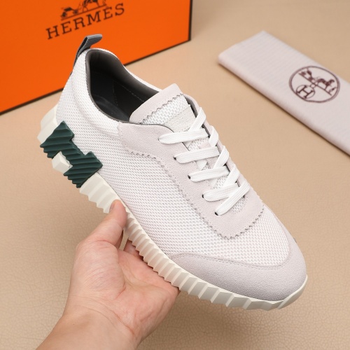 Replica Hermes Casual Shoes For Men #1205700 $80.00 USD for Wholesale