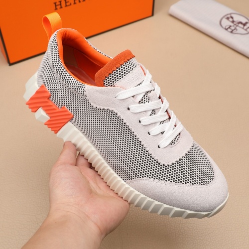 Replica Hermes Casual Shoes For Men #1205701 $80.00 USD for Wholesale