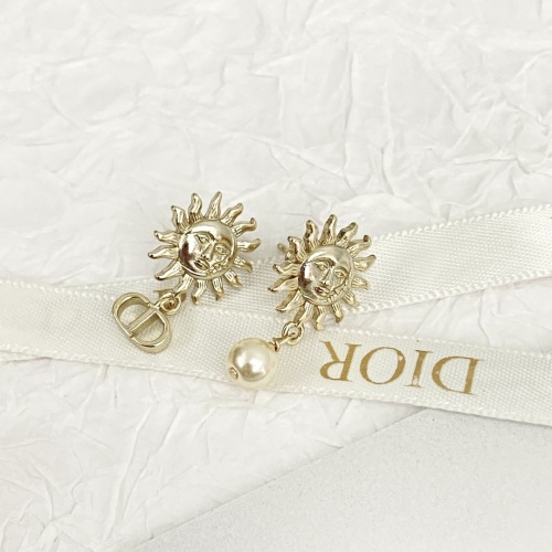 Replica Christian Dior Earrings For Women #1205702 $27.00 USD for Wholesale