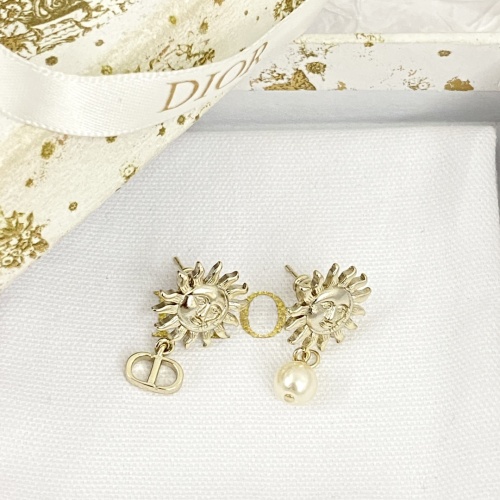 Replica Christian Dior Earrings For Women #1205702 $27.00 USD for Wholesale