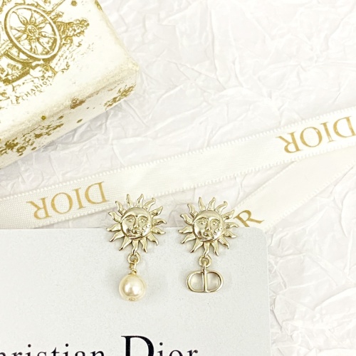 Replica Christian Dior Earrings For Women #1205702 $27.00 USD for Wholesale