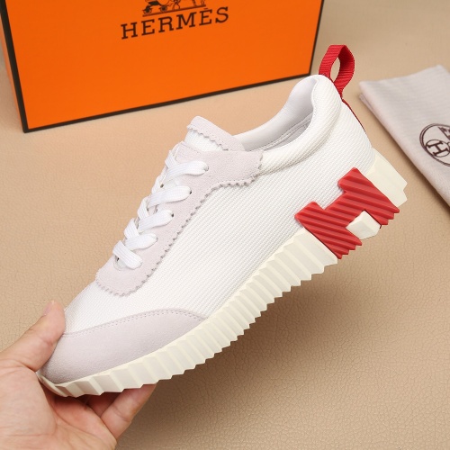 Replica Hermes Casual Shoes For Men #1205704 $80.00 USD for Wholesale