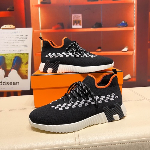 Replica Hermes Casual Shoes For Men #1205711 $82.00 USD for Wholesale