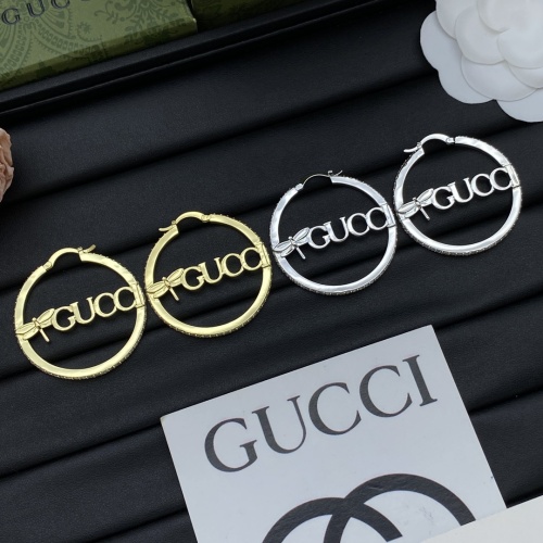 Replica Gucci Earrings For Women #1205742 $29.00 USD for Wholesale