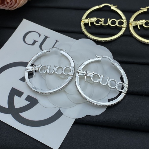 Replica Gucci Earrings For Women #1205742 $29.00 USD for Wholesale