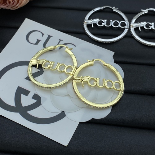 Replica Gucci Earrings For Women #1205743 $29.00 USD for Wholesale