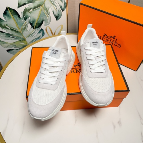 Replica Hermes Casual Shoes For Men #1205744 $88.00 USD for Wholesale