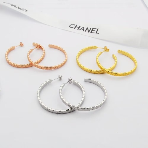 Replica Chanel Earrings For Women #1205757 $27.00 USD for Wholesale