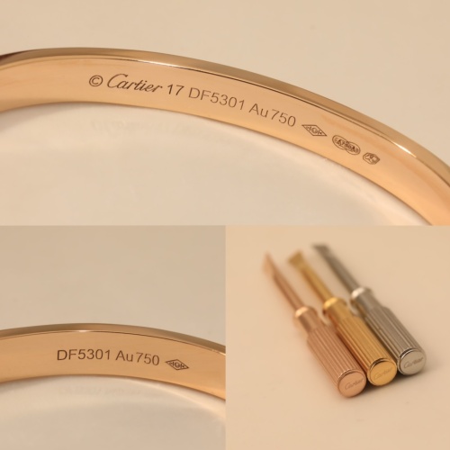 Replica Cartier bracelets In Rose Gold For Unisex #1205763 $64.00 USD for Wholesale