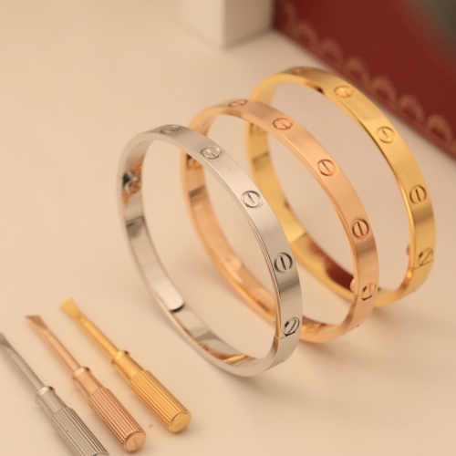 Replica Cartier bracelets In Rose Gold For Unisex #1205763 $64.00 USD for Wholesale