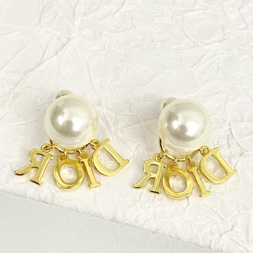 Replica Christian Dior Earrings For Women #1205800 $34.00 USD for Wholesale