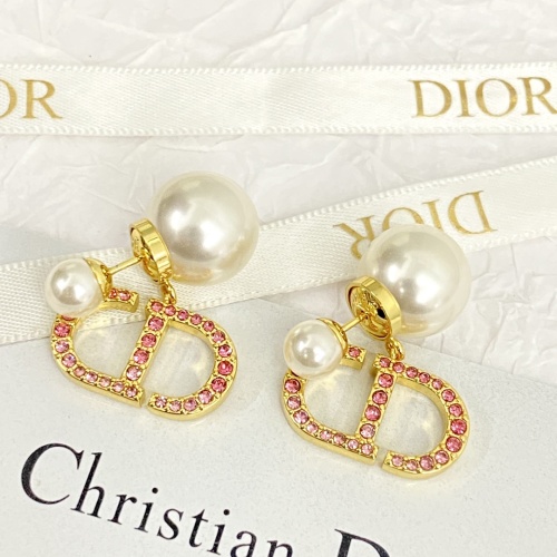 Replica Christian Dior Earrings For Women #1205820 $32.00 USD for Wholesale