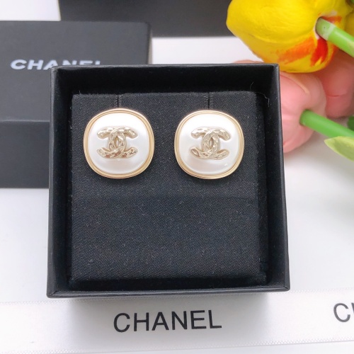 Replica Chanel Earrings For Women #1205847 $27.00 USD for Wholesale