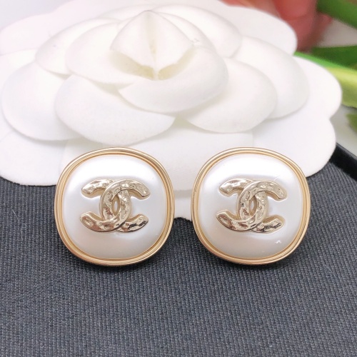 Replica Chanel Earrings For Women #1205847 $27.00 USD for Wholesale