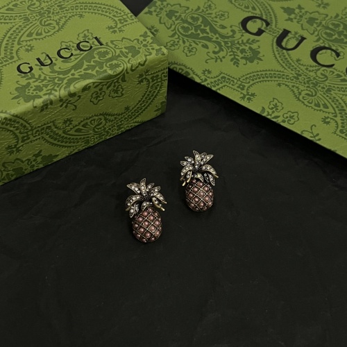 Replica Gucci Earrings For Women #1205868 $40.00 USD for Wholesale