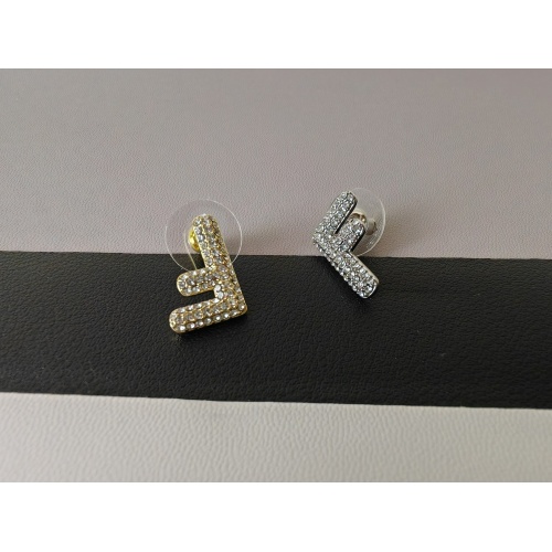 Replica Fendi Earrings For Women #1205872 $27.00 USD for Wholesale