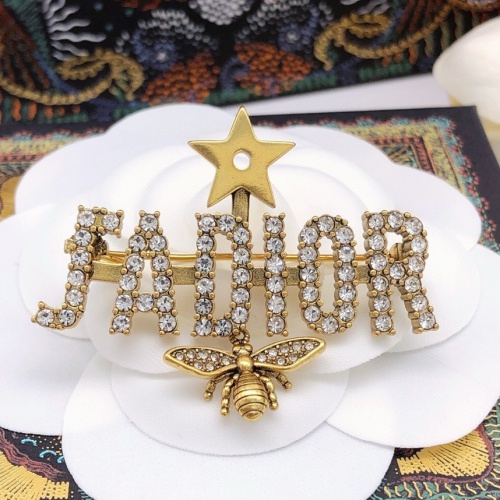 Christian Dior Brooches For Women #1205877 $29.00 USD, Wholesale Replica Christian Dior Brooches