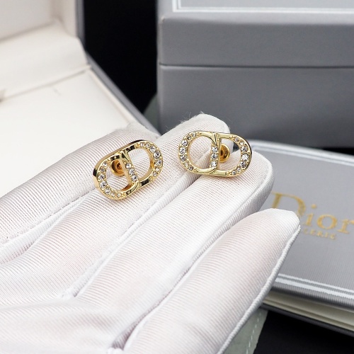 Replica Christian Dior Earrings For Women #1205891 $23.00 USD for Wholesale