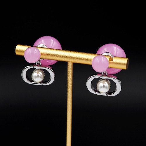 Replica Christian Dior Earrings For Women #1205916 $25.00 USD for Wholesale