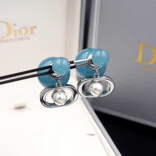 Replica Christian Dior Earrings For Women #1205920 $25.00 USD for Wholesale