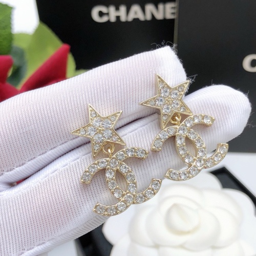 Replica Chanel Earrings For Women #1205924 $27.00 USD for Wholesale