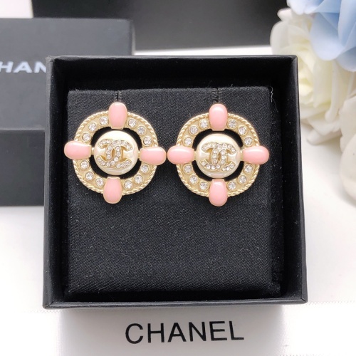 Replica Chanel Earrings For Women #1205925 $27.00 USD for Wholesale