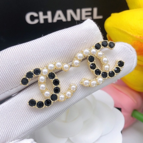 Replica Chanel Earrings For Women #1205931 $27.00 USD for Wholesale