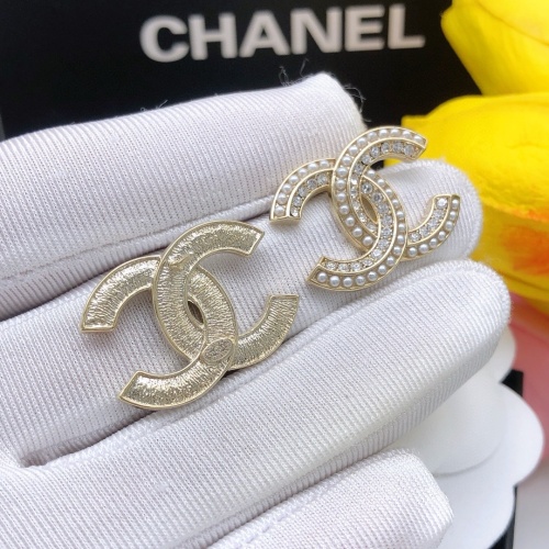 Replica Chanel Earrings For Women #1205935 $29.00 USD for Wholesale