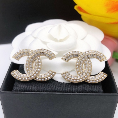 Replica Chanel Earrings For Women #1205935 $29.00 USD for Wholesale