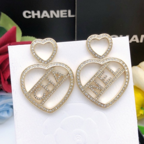 Replica Chanel Earrings For Women #1205936 $32.00 USD for Wholesale