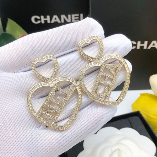 Replica Chanel Earrings For Women #1205936 $32.00 USD for Wholesale